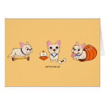 The Frenchie Note Card