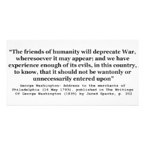 The Friends of Humanity Will Deprecate War Photo Cards