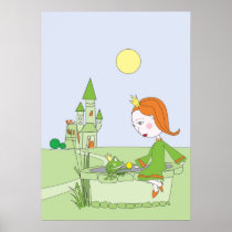 the frog king print