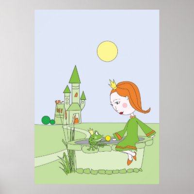 the frog king print by MichelineKanzy