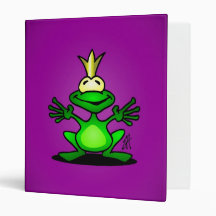 The Frog Prince 3 Ring Binders