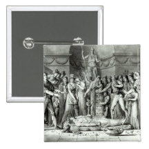 The Funeral of Jean Paul Marat Button