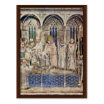 The Funeral Of St. Martin By Martini Simone Post Card