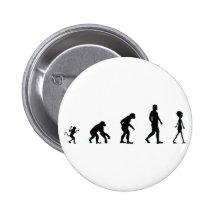 The Future of Human Evolution Pinback Button