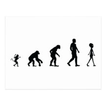 The Future of Human Evolution Post Card
