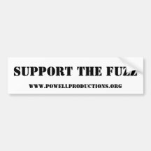 The Fuzz - Bumper Sticker 2