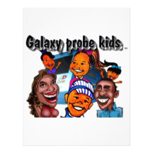 The Galaxy Probe Kids Custom Letterhead
