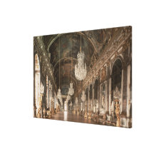 The Galerie des Glaces  1678-84 Stretched Canvas Prints