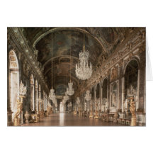 The Galerie des Glaces  1678-84 Greeting Card