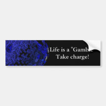 The gamblers Dice gifts Bumper Sticker