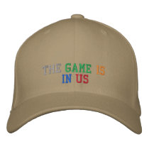 The Game Is In US Baseball Cap