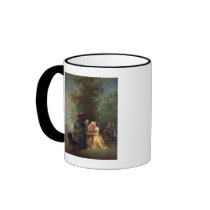 The Game of Draughts Coffee Mugs