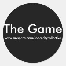 The Game sticker sheet