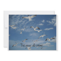 'The gangs all coming' Invitations