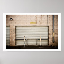 The Garage Door Posters