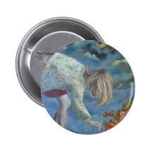 'The Garden (after the rain)' Buttons