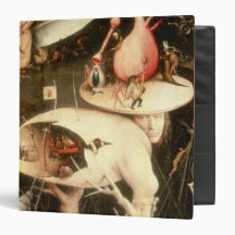 The Garden of Earthly Delights: Hell 3 Ring Binder