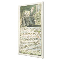 'The Garden of Love', plate 45 (Bentley 44) from ' canvas prints
