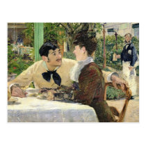 The Garden of Pere Lathuille, 1879 postcards