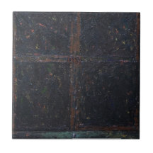 The Gate of Hell (dark surrealism) Tile