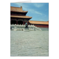 The Gate of Supreme Harmony  Ming Dynasty, 1420 Greeting Card