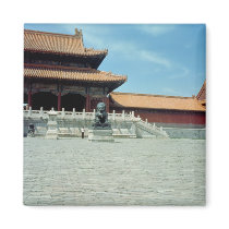 The Gate of Supreme Harmony  Ming Dynasty, 1420 Refrigerator Magnets