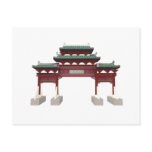 The Gate of  West Lake Huizhou: 3D Model: postcards