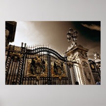 The Gates of Buckingham Palace Poster
