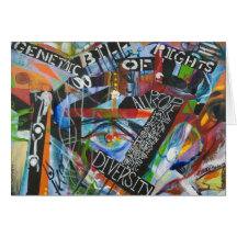 The Genetic Bill of Rights Painting #1 Card