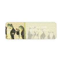 The Gentleman Custom Return Address Labels
