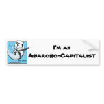 The Ghost Anarcho Bumper Sticker bumper stickers