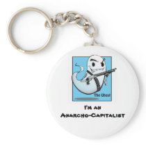 The Ghost Anarcho Keychain