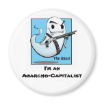 The Ghost Anarcho Magnet