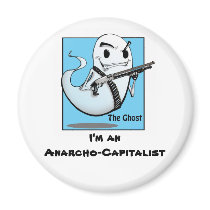 The Ghost Anarcho Magnet