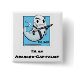 The Ghost Anarcho Square Pin buttons