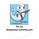 The Ghost Anarcho Sticker
