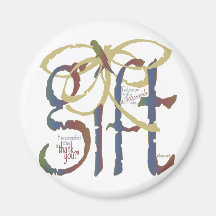 The Gift of Time Refrigerator Magnet