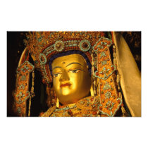 The gilded Jowo Buddha Statue, Jokhang Temple,