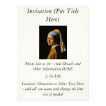 The Girl with a Turban/Girl with the Pearl Earring Personalized Announcement
