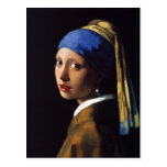 The Girl With The Pearl Earring Johannes Vermeer Post Card