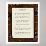 The Gladly Dead (Poem) Poster