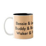 The Glass Family mugs