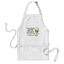 The Glass is Half Full? Apron