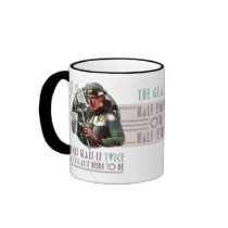 The Glass is Twice as Big as it Needs to Be Mug