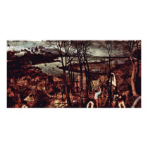The Gloomy Day (Month Of February Or March) By Bru Photo Card