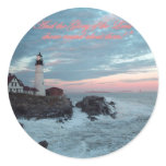 The glory of the Lord Round Sticker
