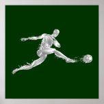 The Goal scorer - Soccer football fans gifts posters