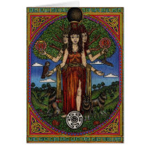 the goddess hecate (image and synbols) 001 t, gift greeting card