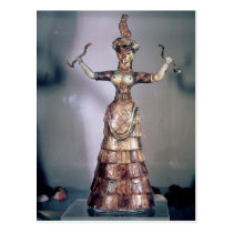 The Goddess of the Serpents postcards