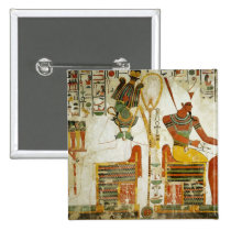 The Gods Osiris and Atum, from Tomb of buttons